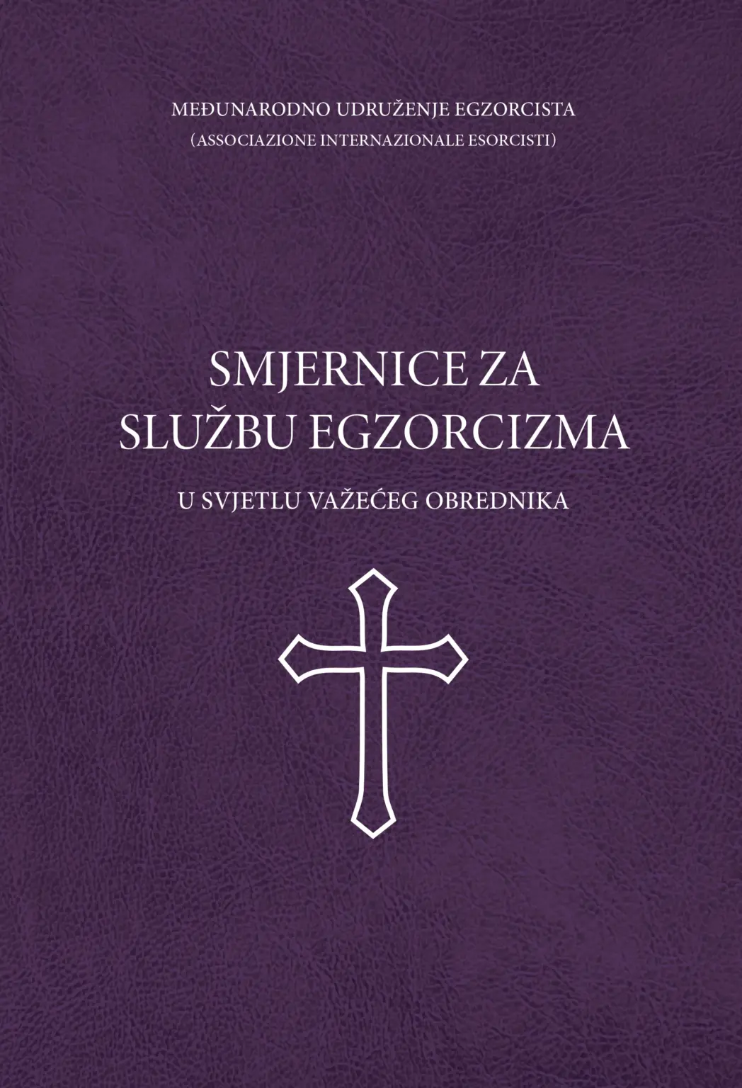 Smjernice za službu egzorcizma - naslovnica