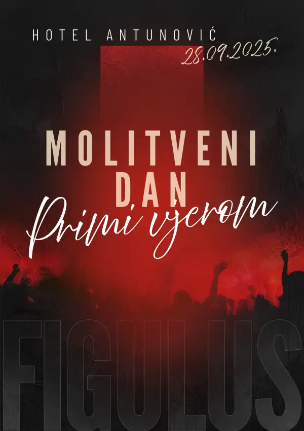 Ulaznica za Molitveni dan "Primi vjerom!" 2025.
