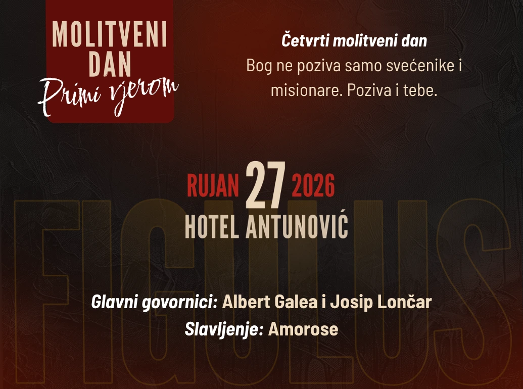Molitveni dan Primi vjerom 2026 Biblioteka Figulus