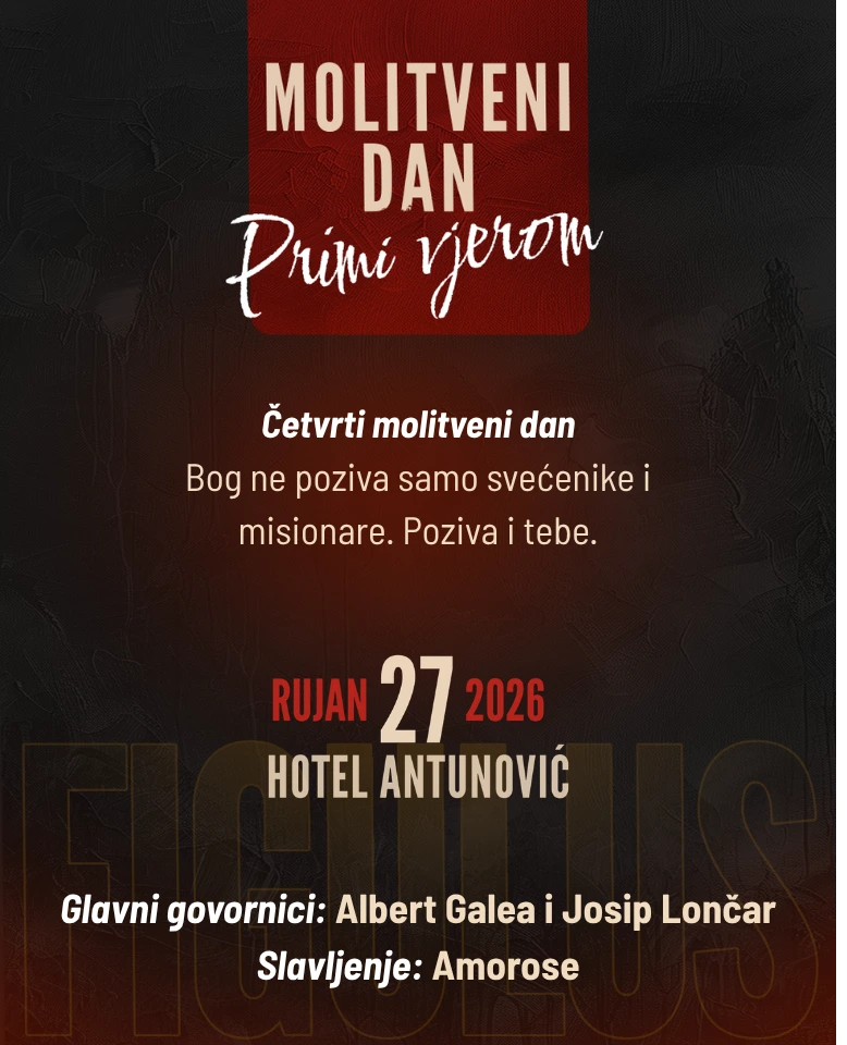 Molitveni dan Primi vjerom 2026 Biblioteka Figulus